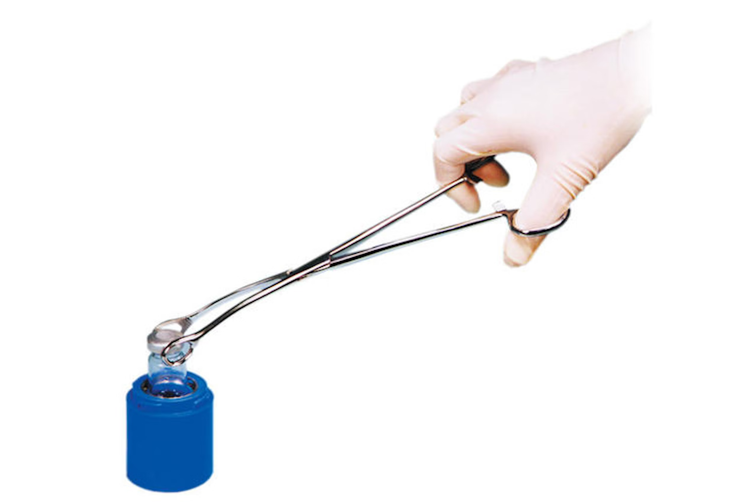 Pinzas para manipulación de viales