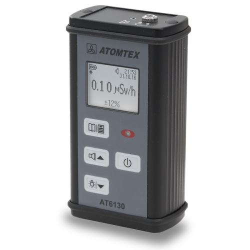 Detector de radiación marca Atomtex