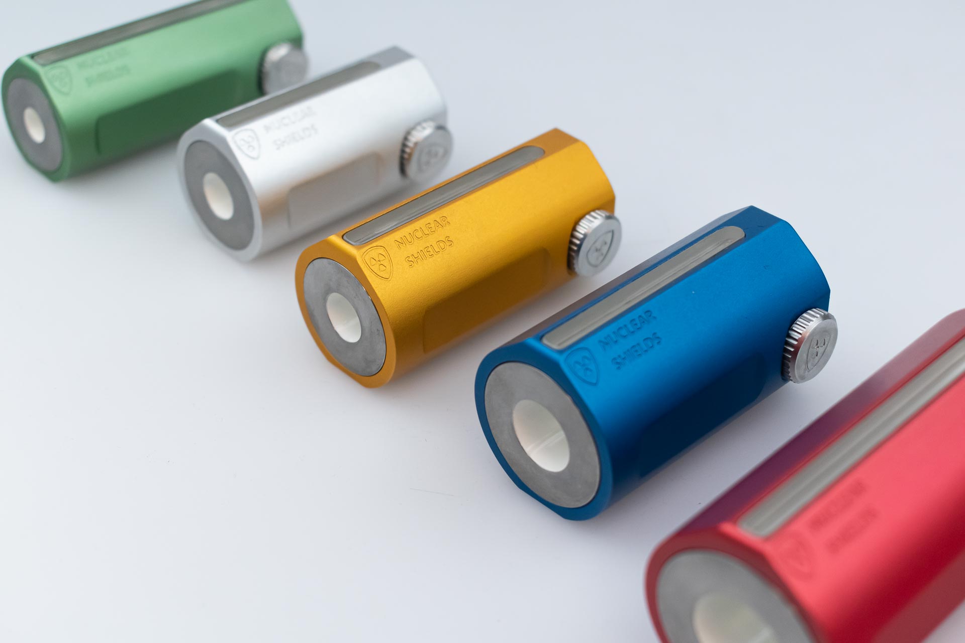 Protector de jeringa para PET Marca Nuclear Shield