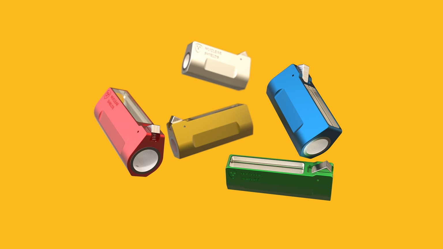 Protector de jeringa para Tc-99m Marca Nuclear Shield