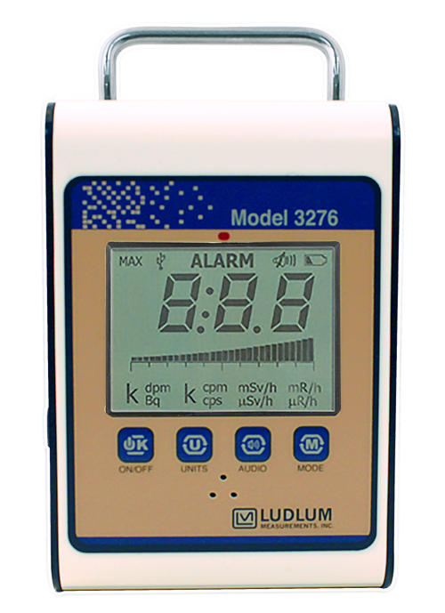 Detector de Manos y pies Ludlum, Modelo 3276HFM