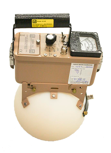 Detector de neutrones neutrones Ludlum Model 12-4-7